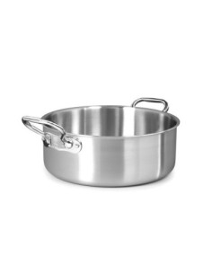 Cacerola baja de aluminio con dos asas, 1932, diámetro 10 cm.