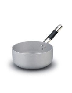 Cacerola baja de aluminio de 3mm para inducción, con mango "cool", diámetro 20cm