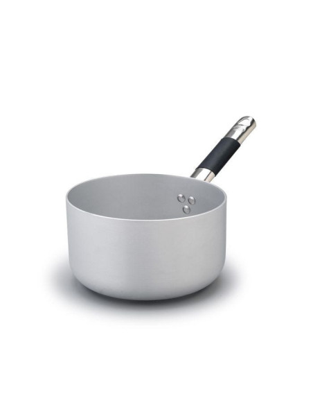 Cacerola de aluminio de 3 mm de grosor para inducción, con mango cool, diámetro 20 cm