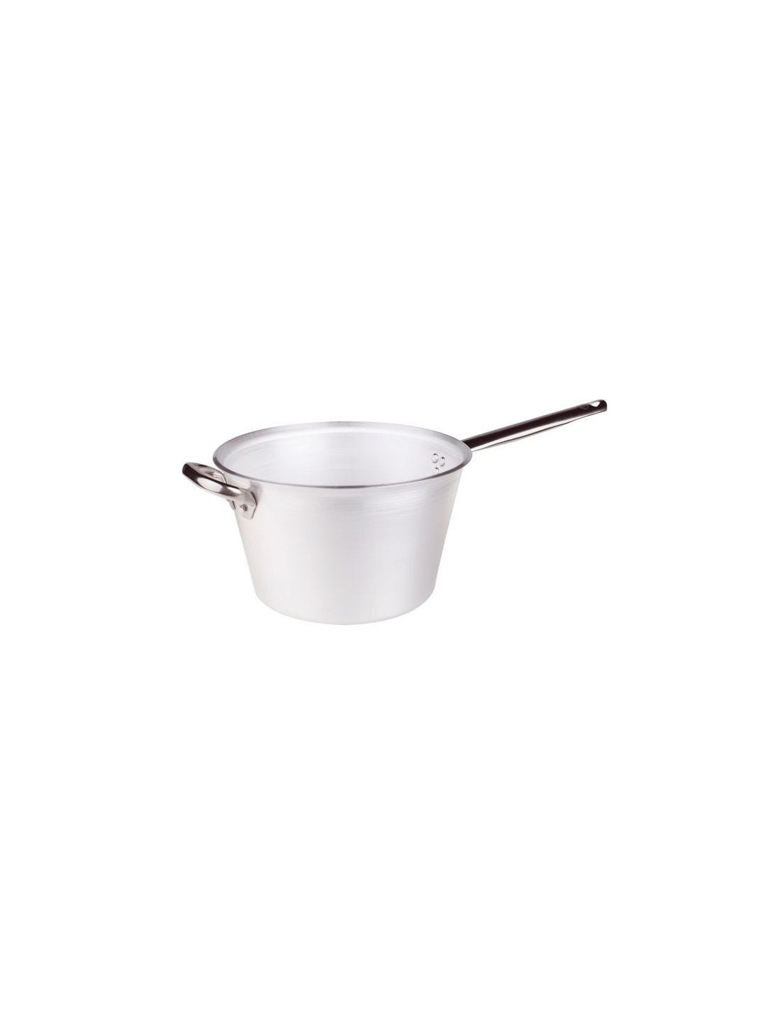 Olla para polenta con mango y asa de aluminio de 5mm, diámetro 24cm