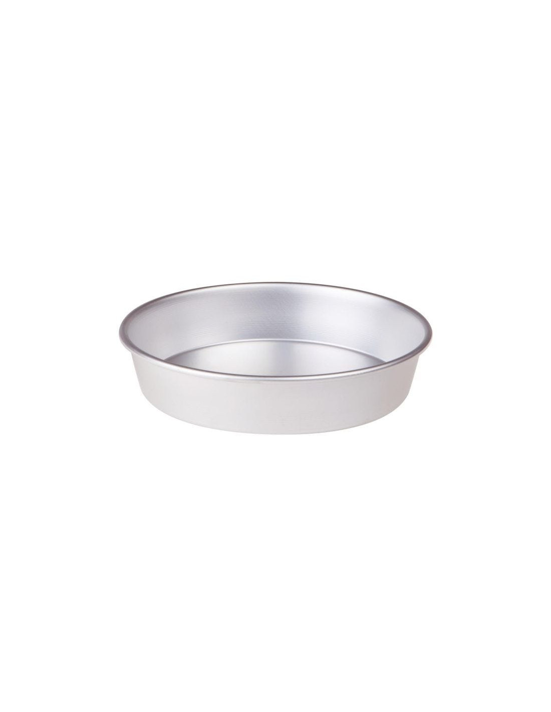 Molde cónico de aluminio para tartas con borde (alto 6 cm), diámetro 36 cm