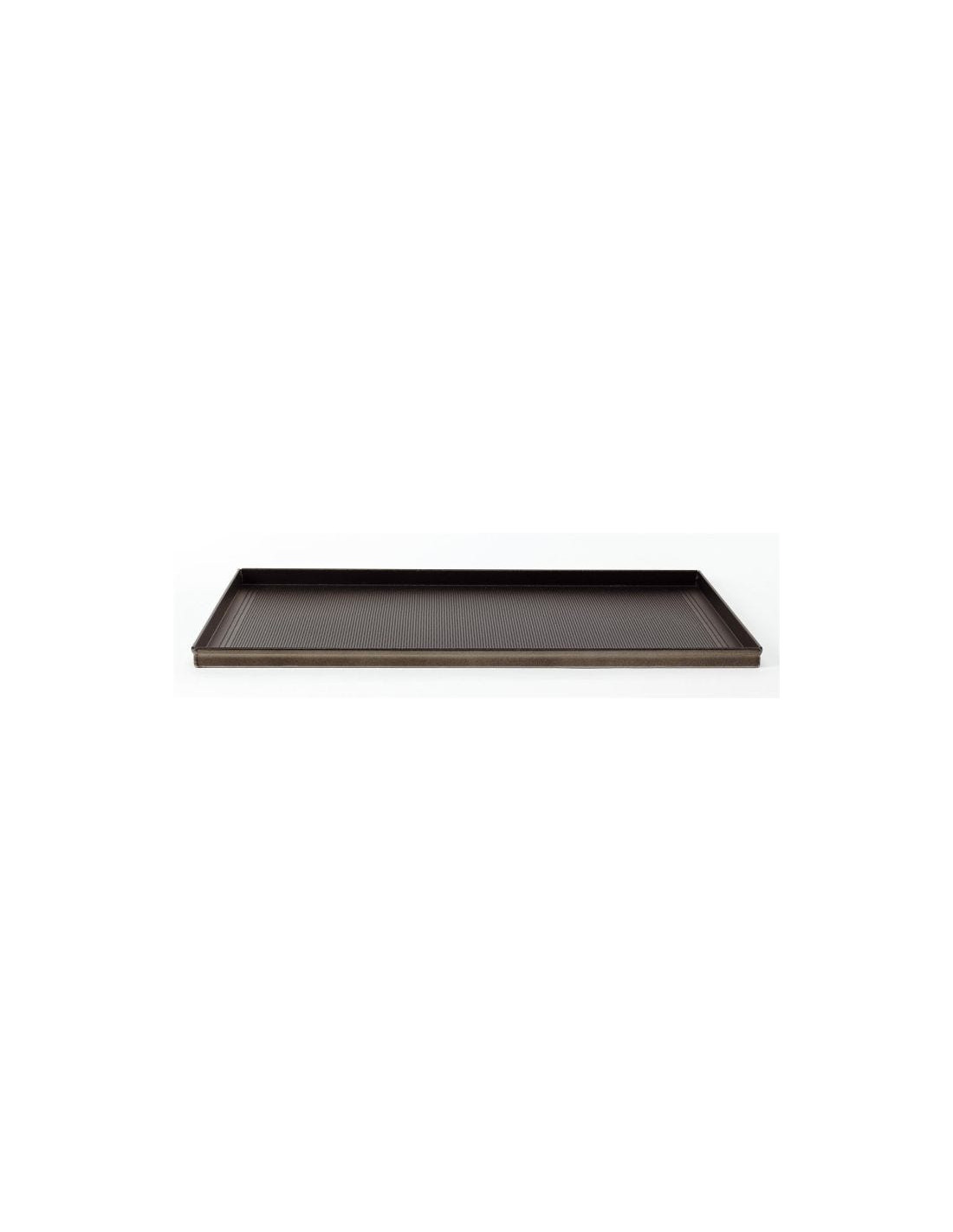 Bandeja de horno rectangular microperforada de 2 mm de aleación de aluminio 3003 con revestimiento antiadherente 60x40cm