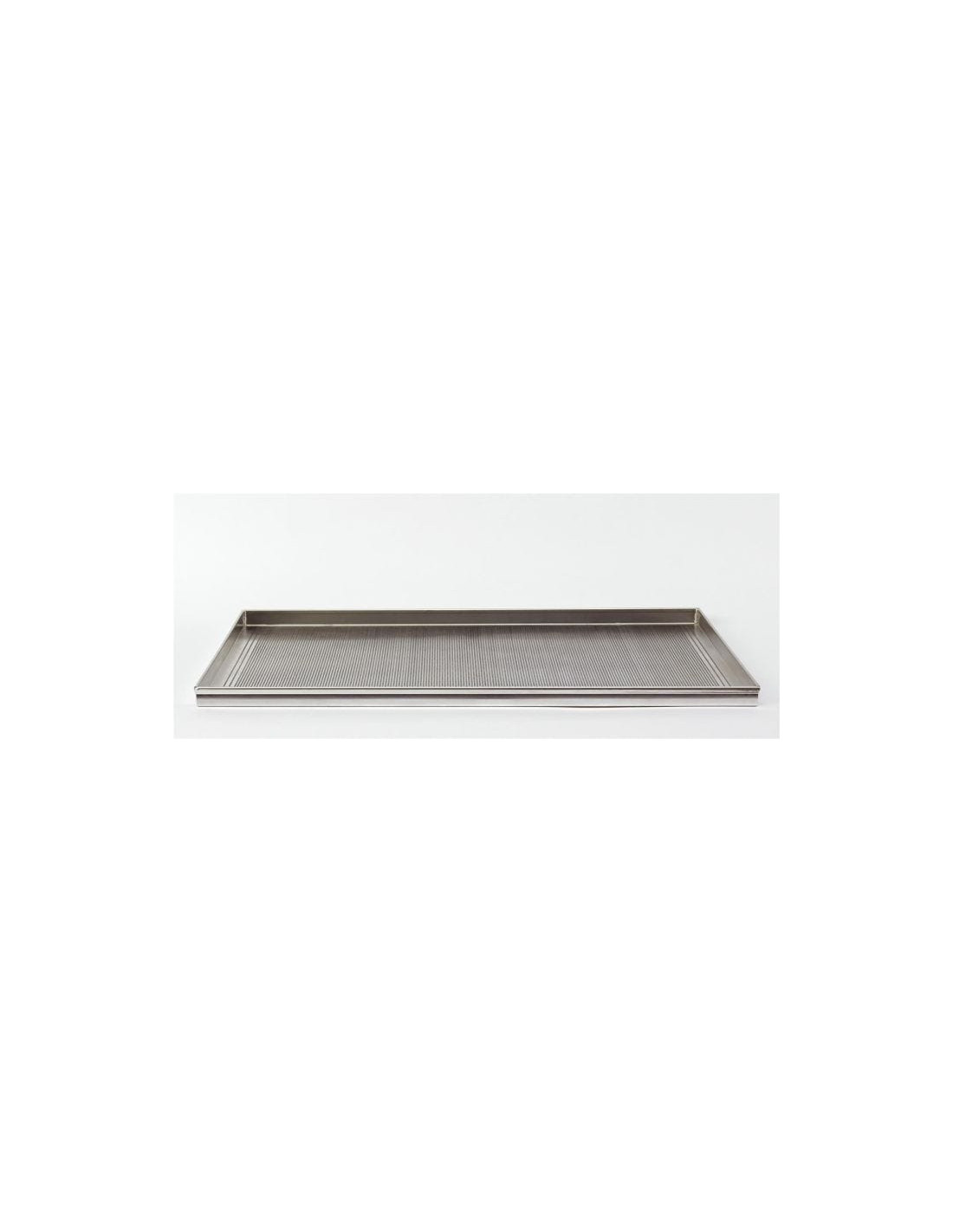 Bandeja de horno rectangular microperforada (agujero de 2 mm) de aleación de aluminio 3003, tamaño 60x40cm