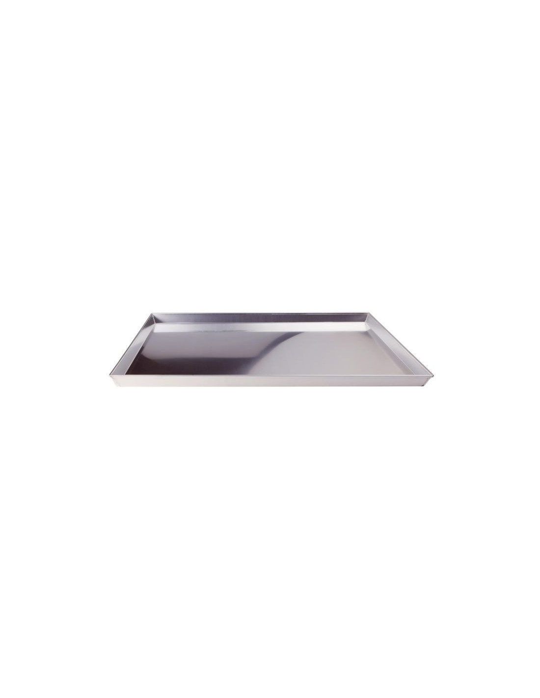Bandeja de horno rectangular en aleación de aluminio 3003 con borde, tamaño 30x23cm