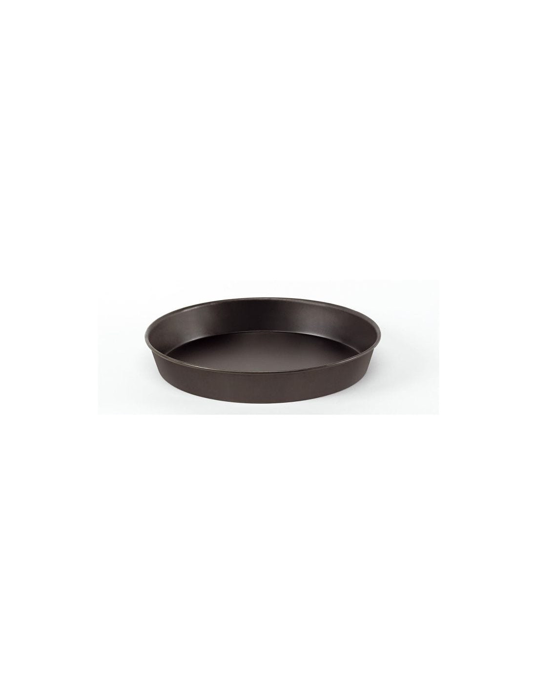 Molde para pizza redondo de chapa azul (alto 4 cm), diámetro 28 cm