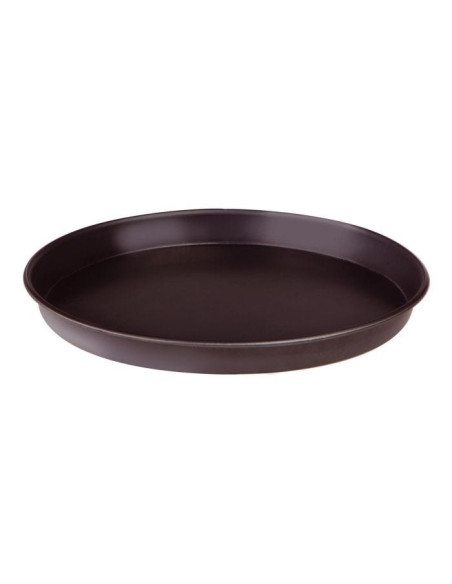Molde para pizza redondo de chapa azul, diámetro 32 cm