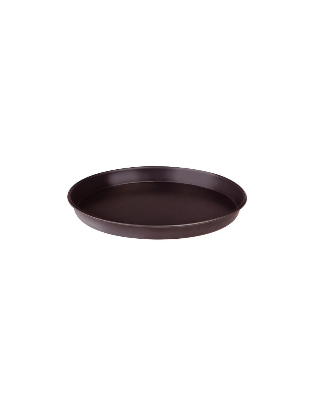 Molde para pizza redondo de chapa azul, 16 cm de diámetro