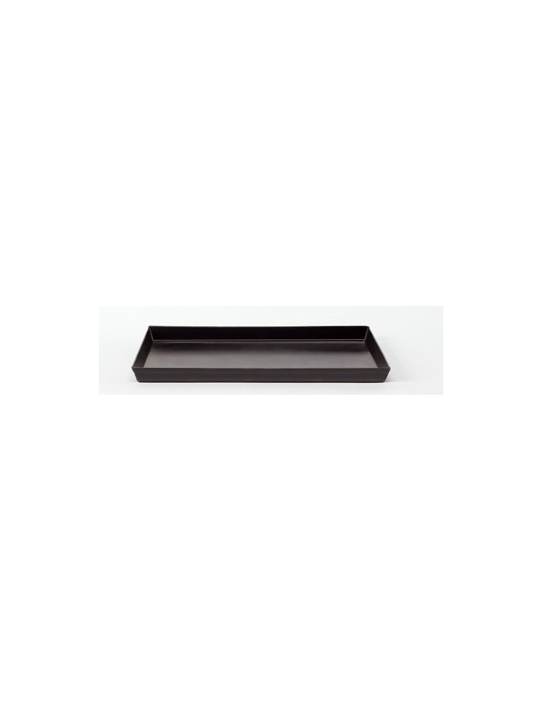 Bandeja rectangular de chapa azul para hornear pasteles y pizzas, tamaño 55x38cm