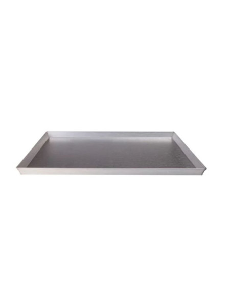Bandeja de horno rectangular de chapa aluminizada, tamaño 50x35cm