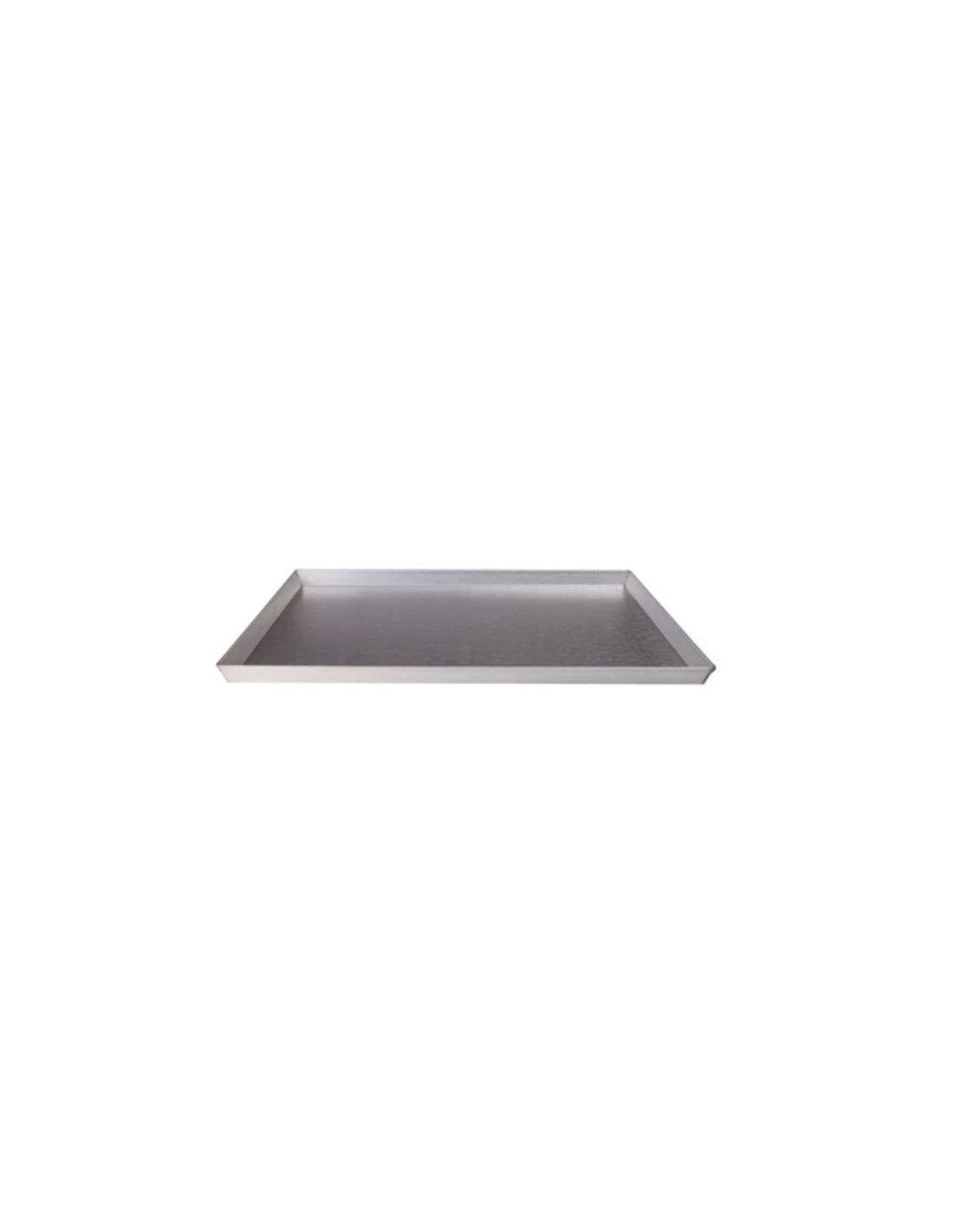 Bandeja de horno rectangular de chapa aluminizada, tamaño 50x35cm