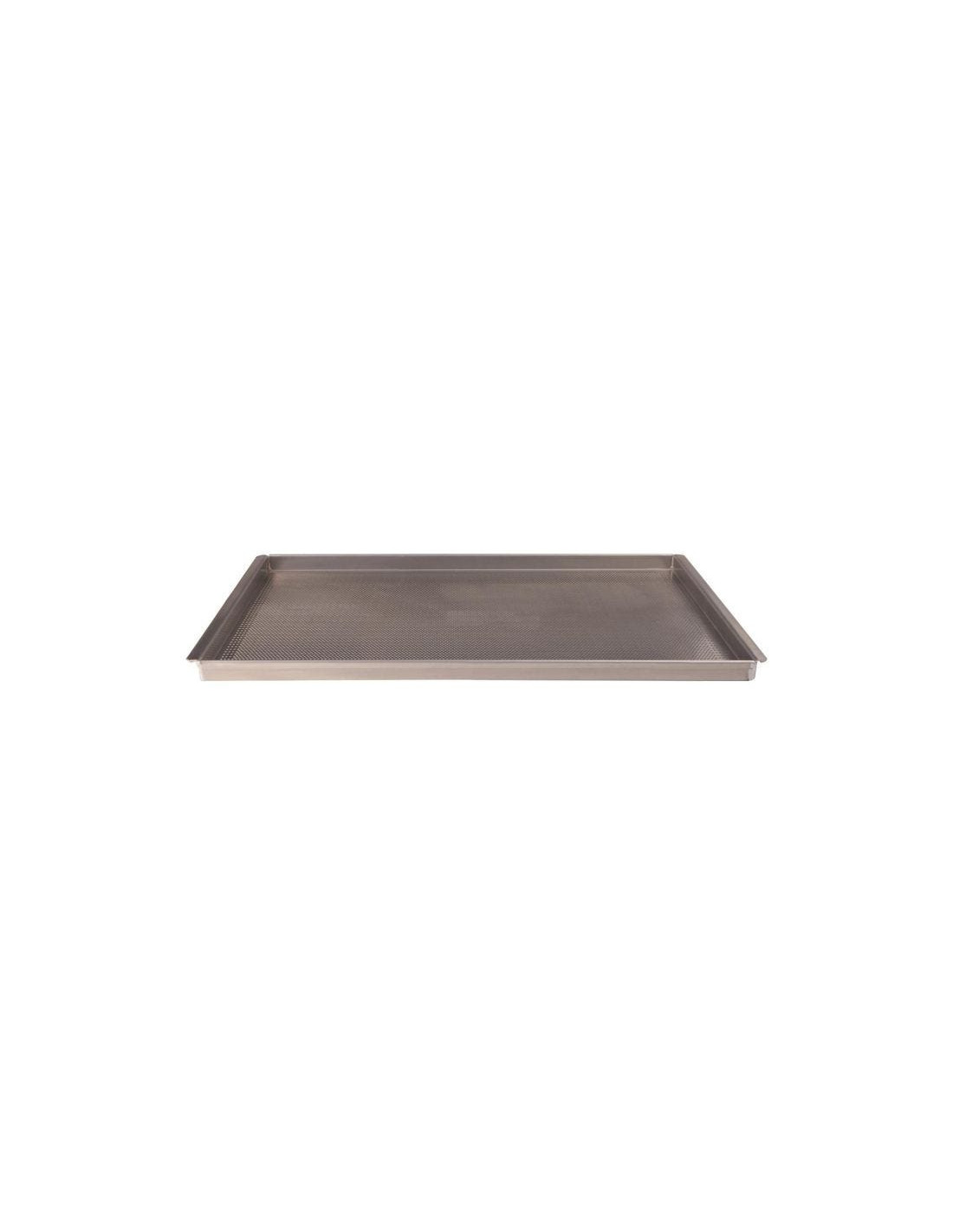 Bandeja microperforada Gastronorm GN1/1 con riel lateral corto cm.53x32,5 h.cm.2