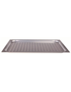 Bandeja perforada Gastronorm en aluminio de 3mm GN1/1 cm.53x32,5 h.cm.2