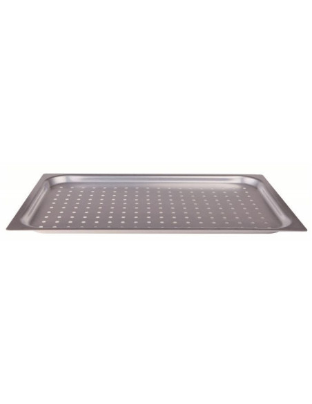 Bandeja perforada Gastronorm en aluminio de 3mm GN1/1 cm.53x32,5 h.cm.2