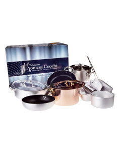 Batería de cocina profesional Agnelli "Promessi Cuochi" - 10 piezas