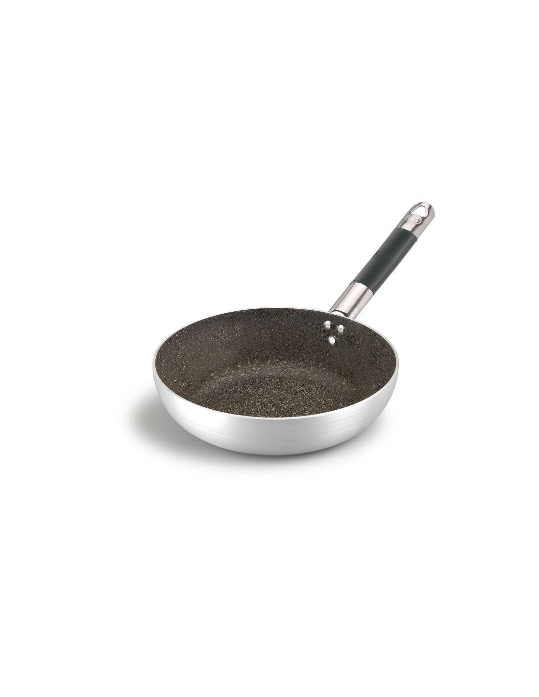 Sartén alta de piedra de aluminio antiadherente de 3 mm con mango frío, diámetro 32 cm