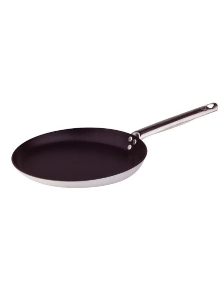 Crepera (para crepes) en aluminio antiadherente de 3mm, diámetro 24cm