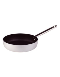 Sartén recta de aluminio antiadherente de 3 mm con mango, diámetro 36 cm