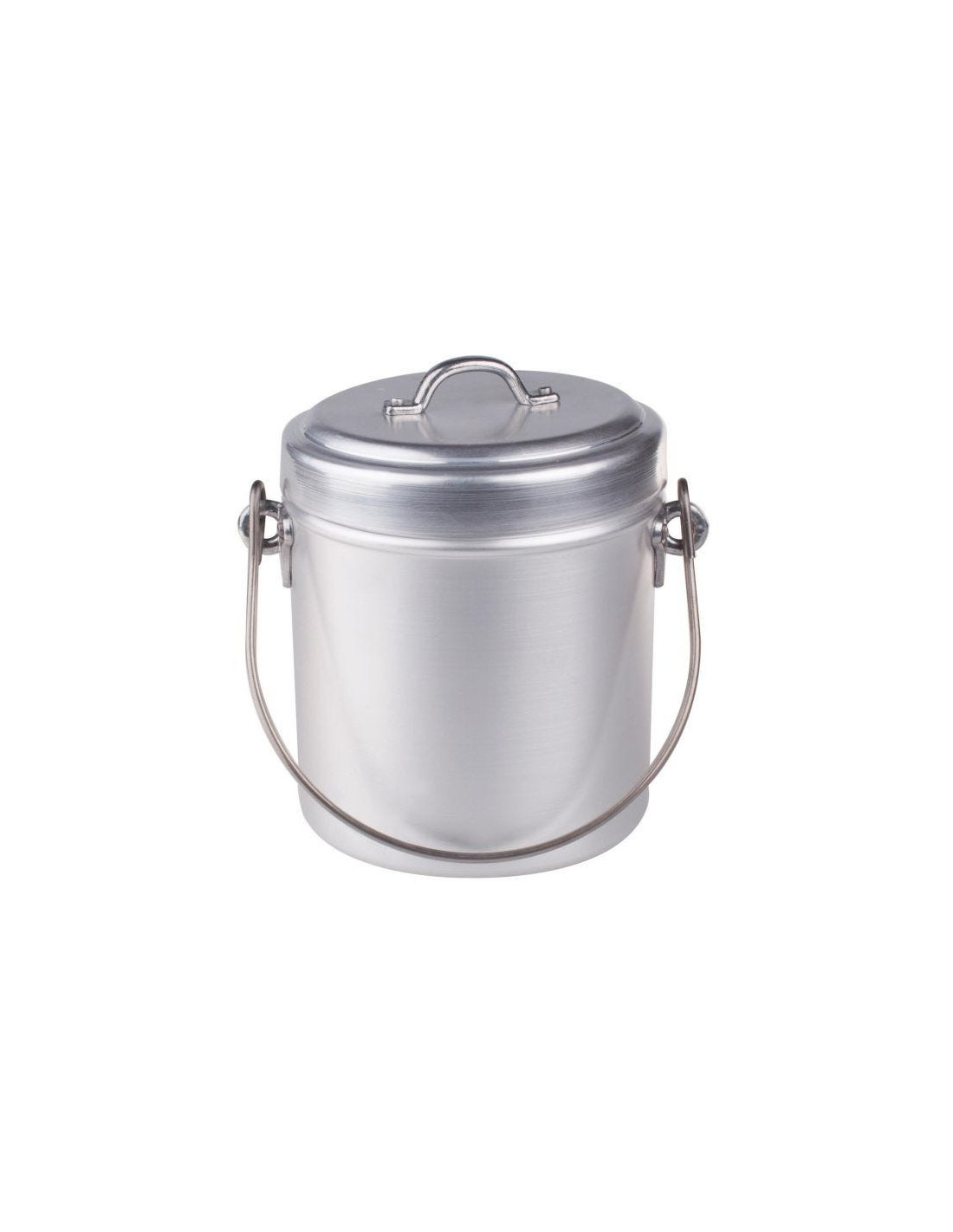 Olla para leche con tapa y acabado mate, diámetro 12 cm