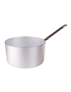 Cacerola alta con mango de acero inoxidable de 2 mm, diámetro 24 cm