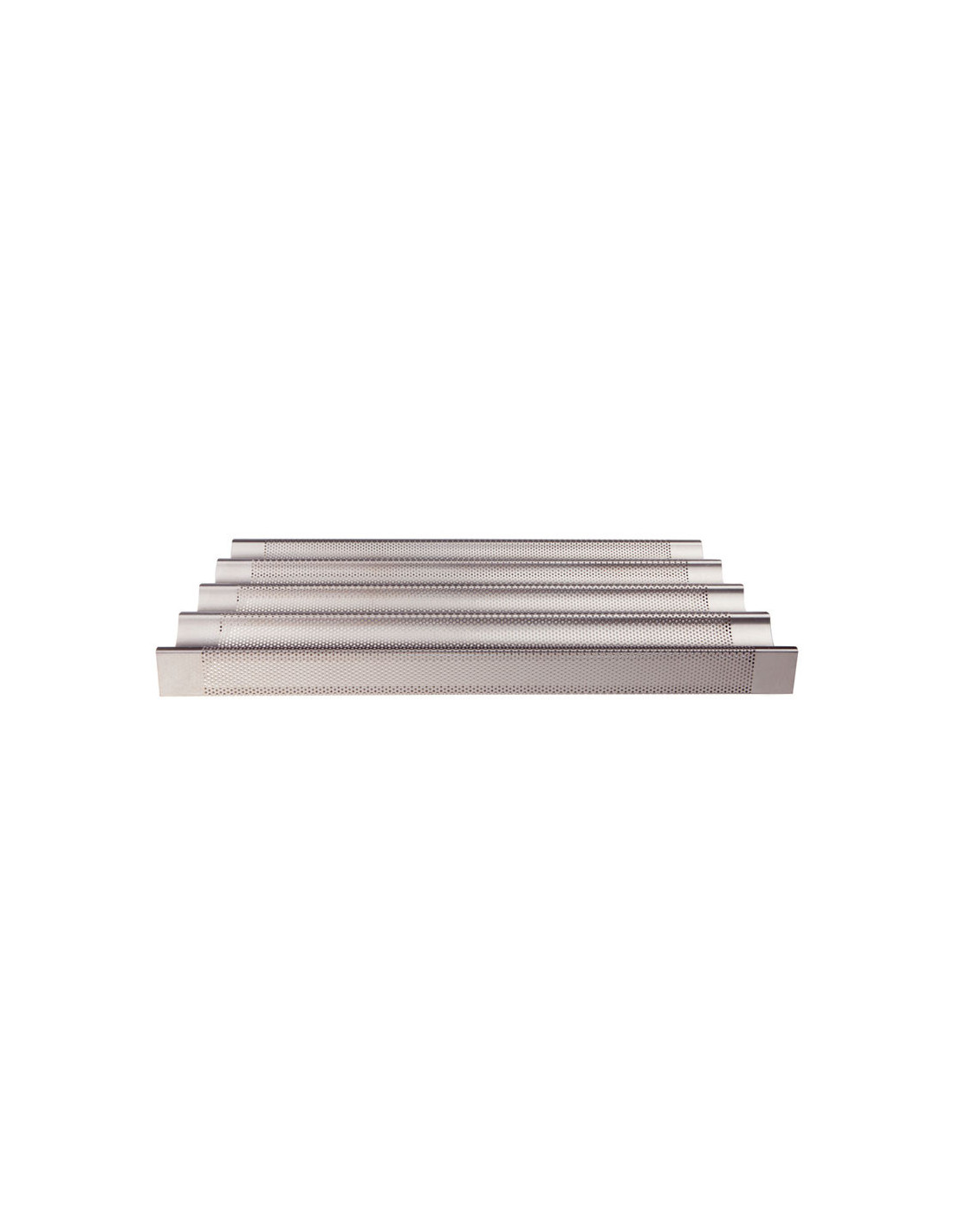 AGNELLI - COAL49B53 - Placa para baguettes microperforada GN 1/1 - 32,5 x 53 x 2 cm prof.