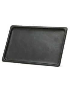 AGNELLI - 282SS40 - Bandeja GN 1/2 con antiadherente interior y exterior - 26,5 x 32,5 x 4 cm