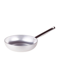 Sartén de aluminio de 3 mm de espesor con mango, 30 cm de diámetro