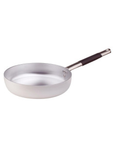 Sartén recta de aluminio de 3 mm con mango frío, diámetro 34 cm