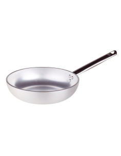 Sartén radiante de aluminio de 5 mm con mango, de 32 cm de diámetro.