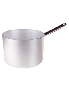 Cacerola muy alta de aluminio de 3 mm con un asa, diámetro 22 cm.