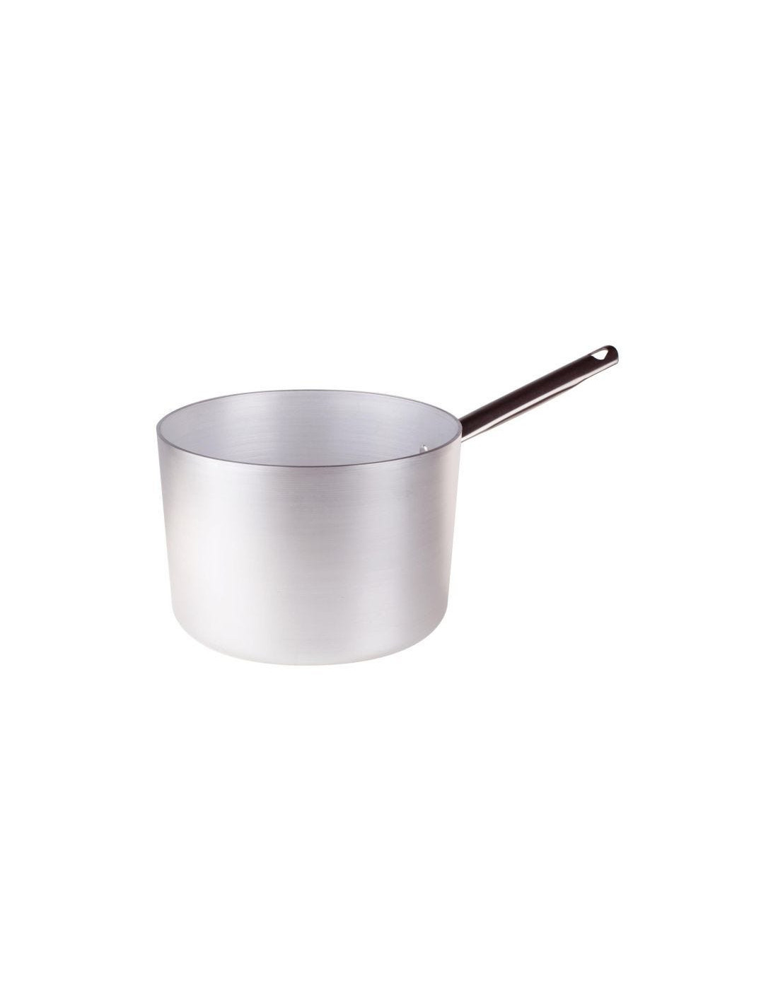 Cacerola muy alta de aluminio de 3 mm con un asa, diámetro 22 cm.