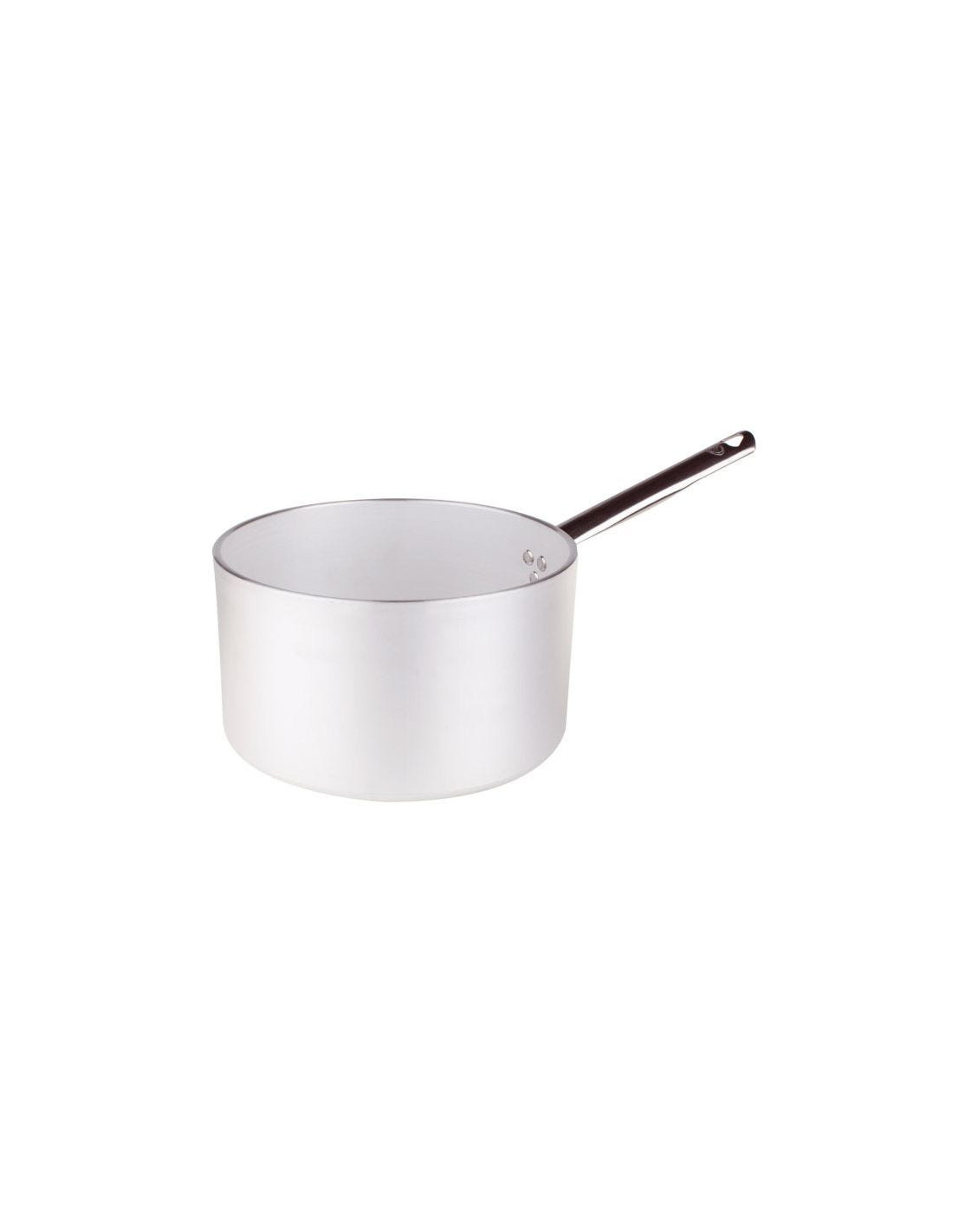 Cacerola radiante de aluminio de 5 mm de espesor con un asa, diámetro 20 cm