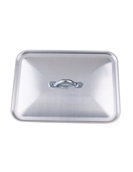 Tapa para asador rectangular (para artículo 50), diámetro 40x29cm