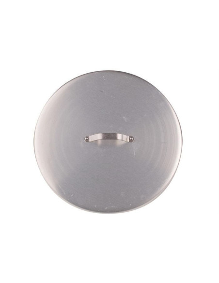Tapa de aluminio de 3 mm para cazuela de 4 secciones, diámetro 40 cm