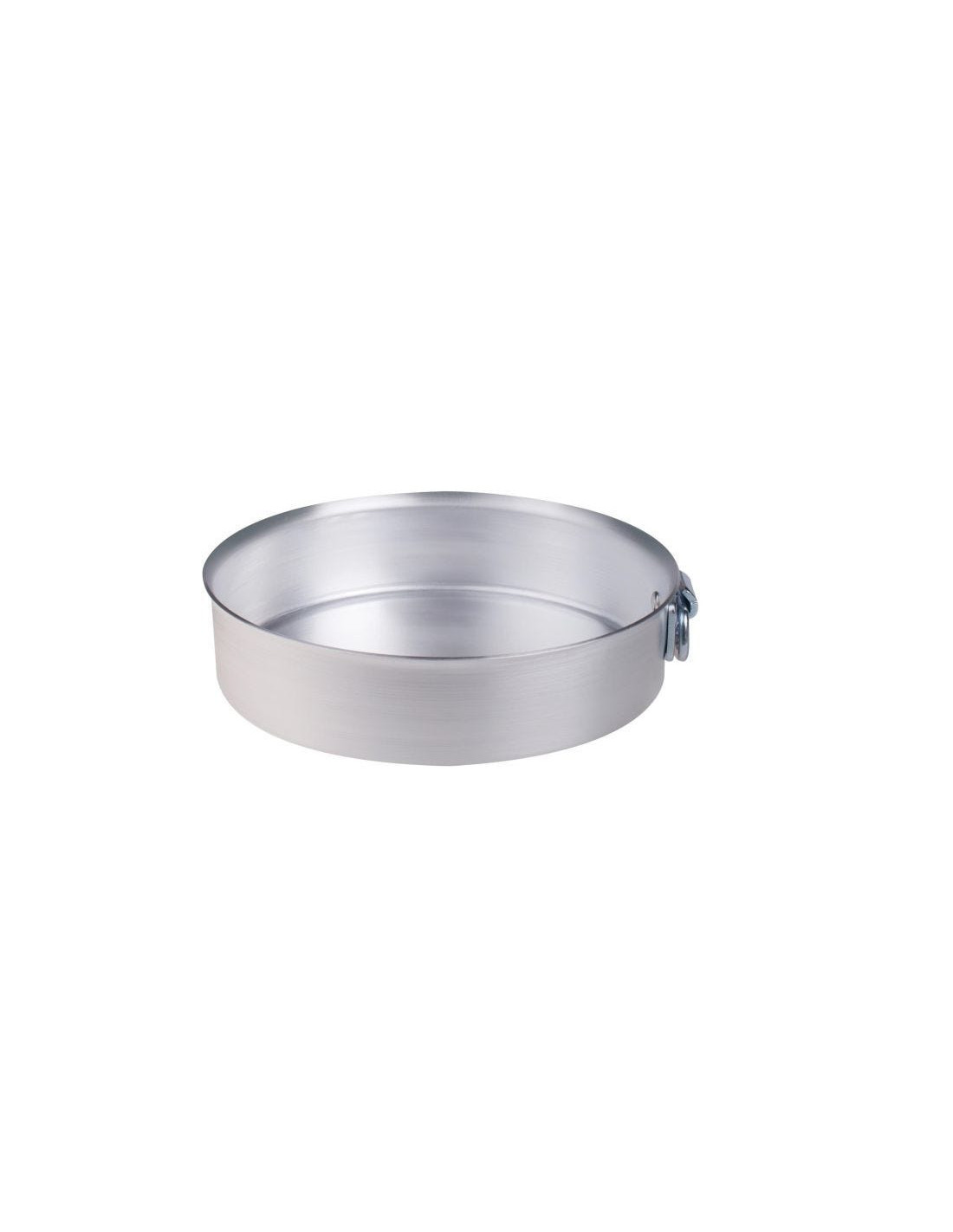 Molde cilíndrico para tartas en aluminio de 3mm, diámetro 40cm