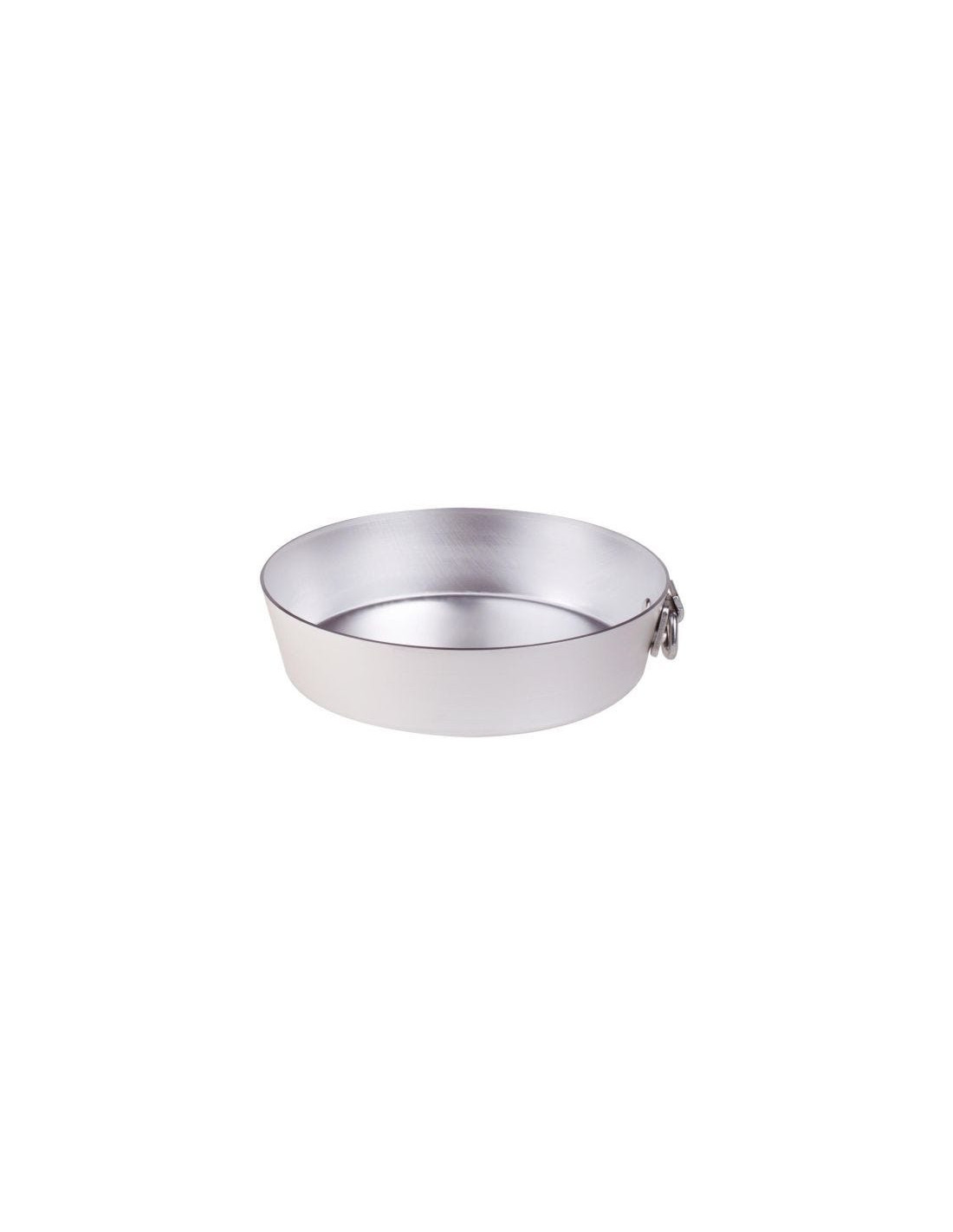 Molde cónico para tartas en aluminio de 3mm, diámetro 18cm