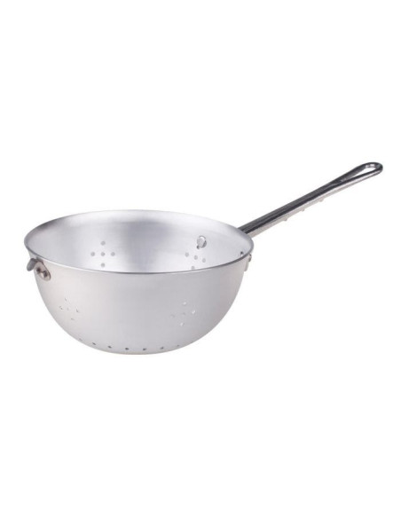 Agnelli FAMA4024: Escurridor Aluminio con Mango 24 cm