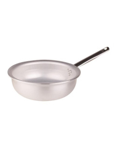 Sartén radiante para pasta y arroz, aluminio de 5 mm, diámetro 32 cm