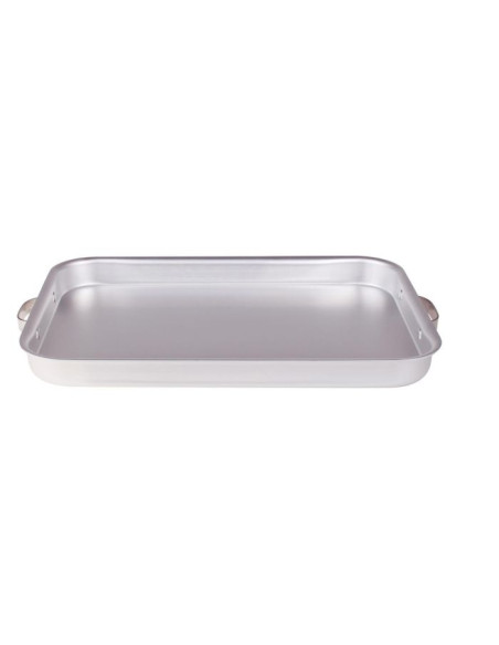 Tapa rectangular sur de aluminio de 3 mm, diámetro 50x34cm