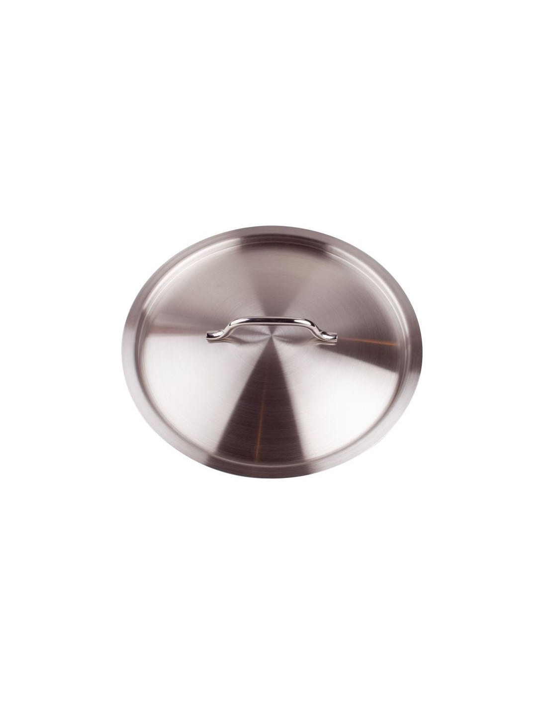 Tapa de acero inoxidable con puente, diámetro 60cm