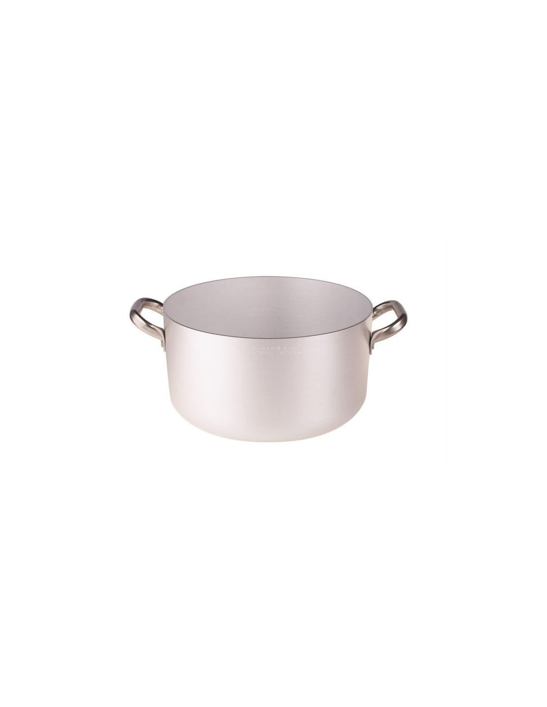 Cacerola de aluminio de 3 mm de espesor con dos asas, diámetro 36 cm