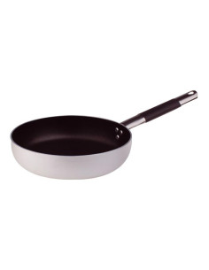 Sartén recta de aluminio antiadherente de 3 mm con mango frío, diámetro 36 cm