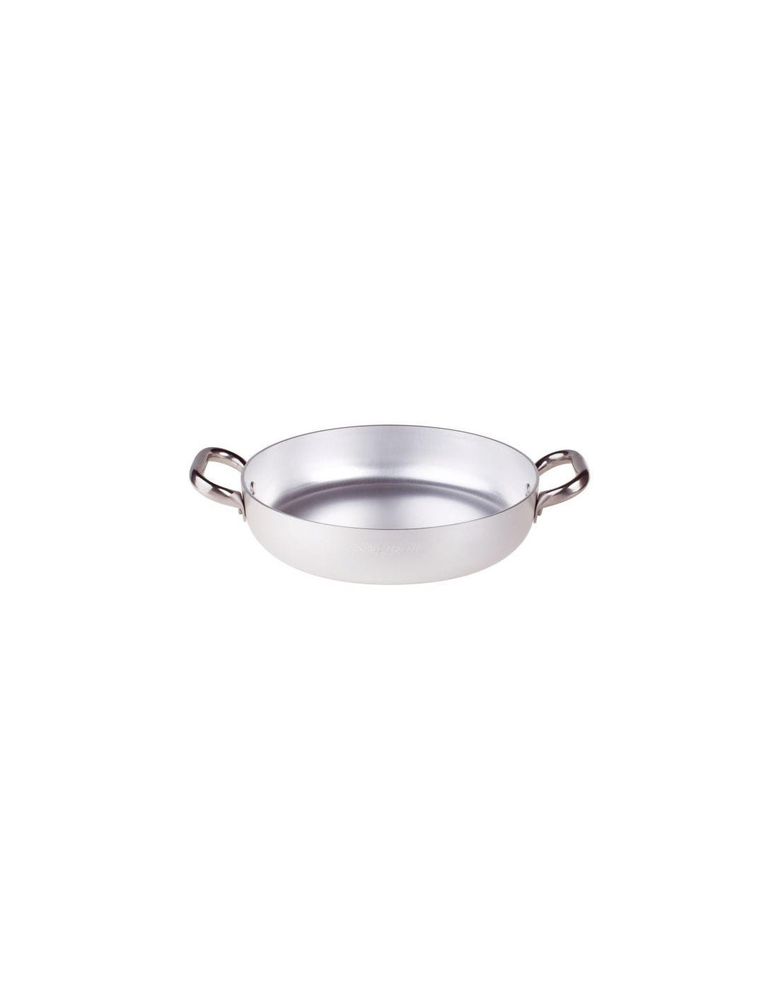 Sartén de aluminio de 3 mm con dos asas, diámetro 50 cm
