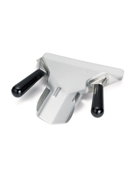 TABLECRAFT - FFD8 - Pala metálica dispensadora de patatas fritas asa doble 22,9 x 23,5 x 5,7 cm