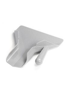 TABLECRAFT - PR8 - Pala de plástico dispensadora de patatas fritas asa en la derecha - 23,5 x 20,6 x 4,9 cm