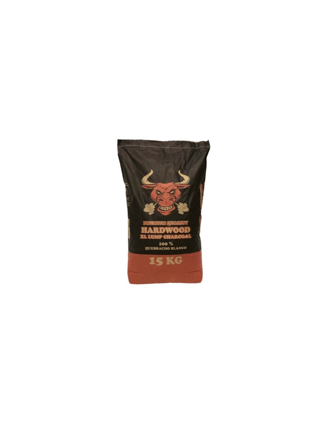 Carbón 100% Quebracho Blanco para BBQ Corderos Kamado, 15 kg