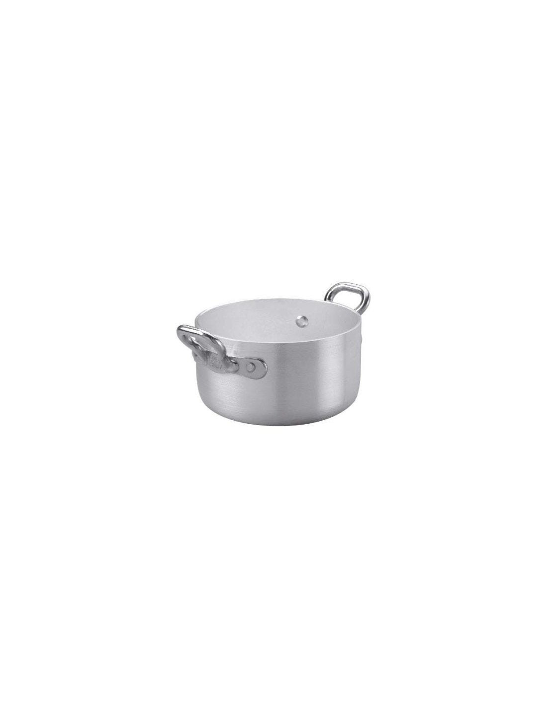 Cacerola alta de aluminio de 1932, 2 asas, 1907, diámetro 14 cm