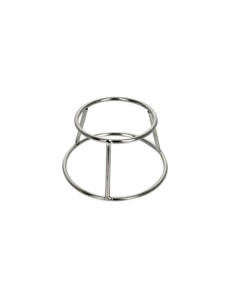 Mini soporte para miniplaca martillada, diámetro 7,4-9 cm