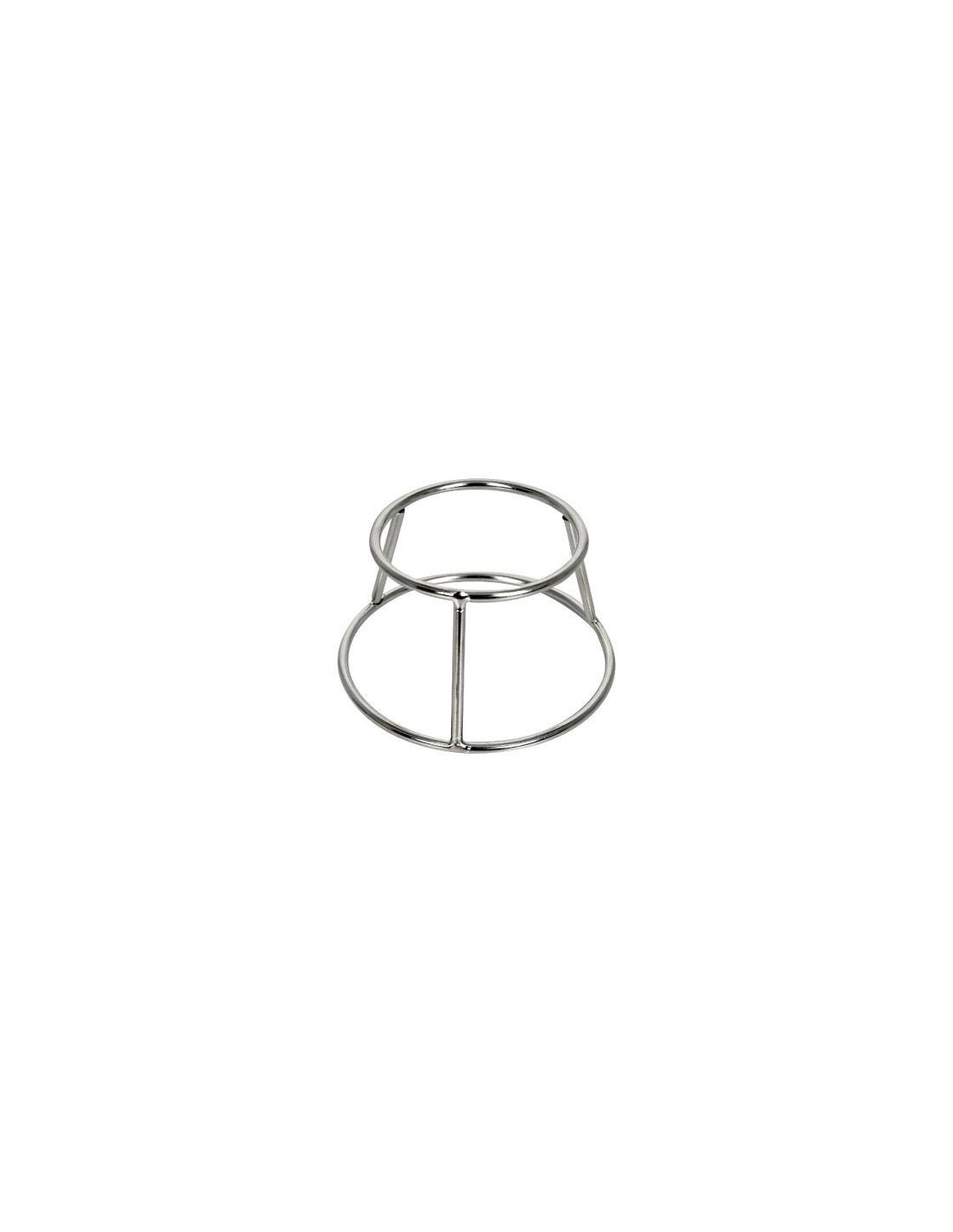 Mini soporte para miniplaca martillada, diámetro 7,4-9 cm