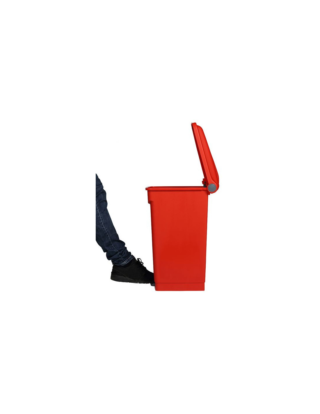 Probbax SO-1245-RED: Contenedor con Pedal 45 L
