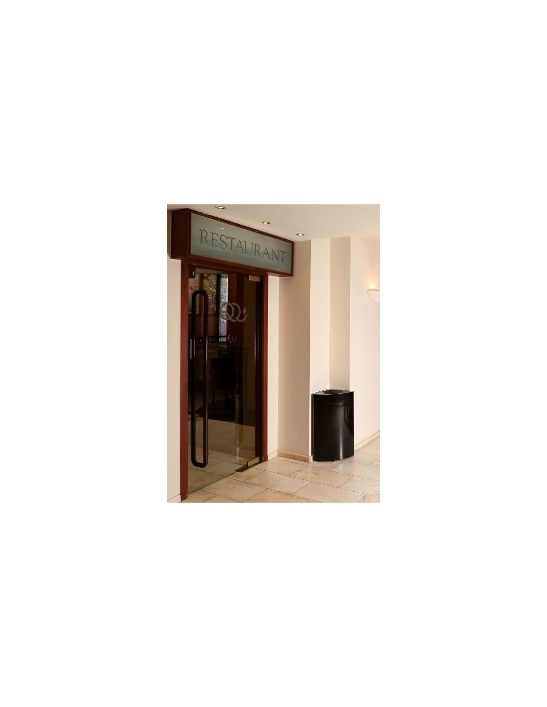Probbax SE-4140-BLA: Contenedor Ignífugo 36 L 1/4 Círculo